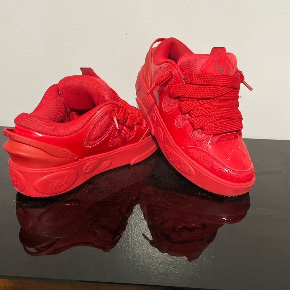 Puma Kids Vibrant Red Sneakers
